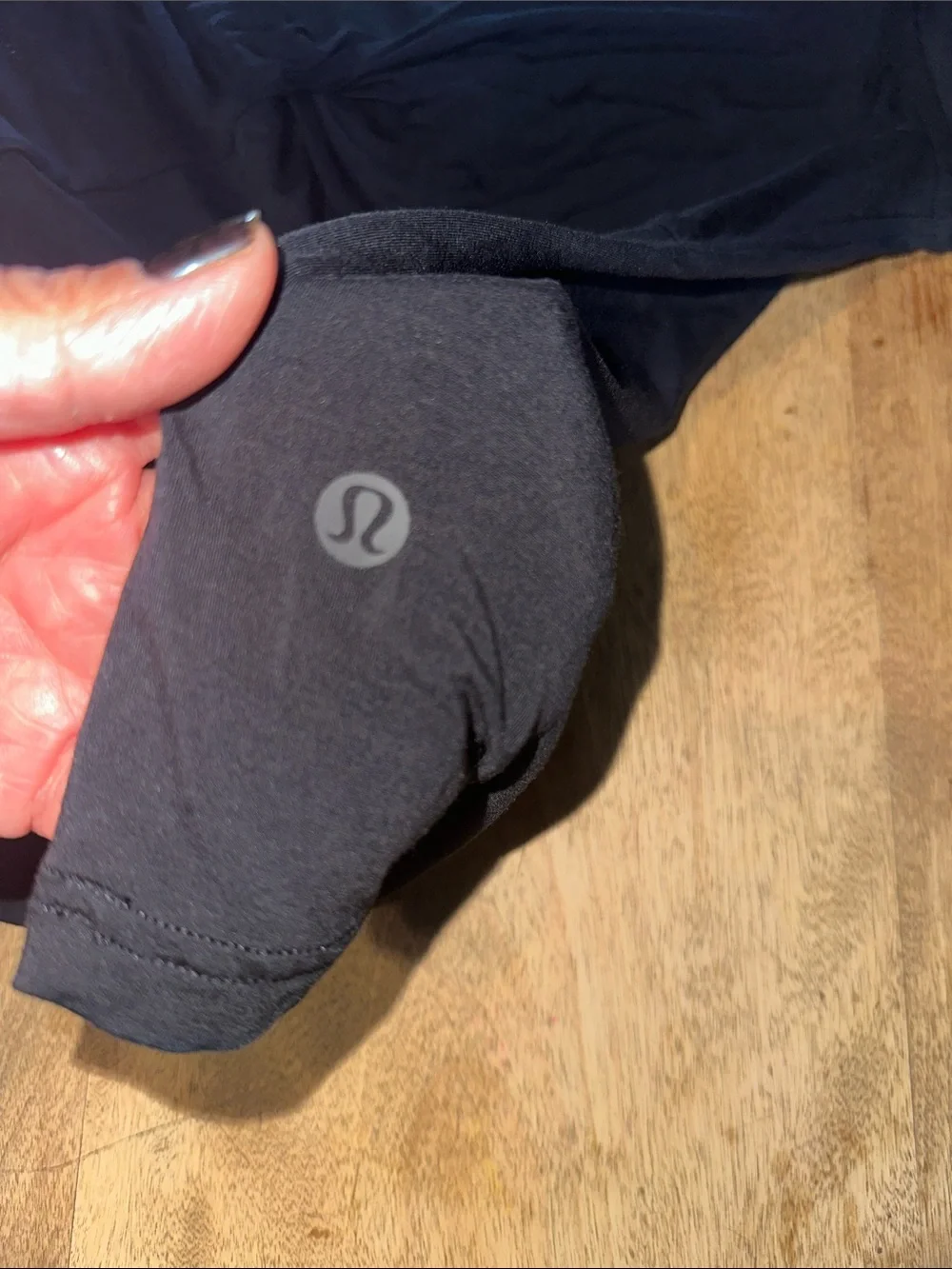 Lululemon Modal-Silk Blend V-Neck Long-Sleeve Shirt